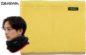 Garage Sale 50% OFF DAIWA DA-9623W Fleece Neck Warmer -Fade yellowFree Size