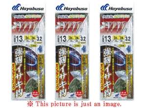 HAYABUSA Falls Sabiki (Drop Sabiki) Monster 13-18 / 3pcs