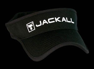 JACKALL LOGO SUN VISOR / Black (Backordered)