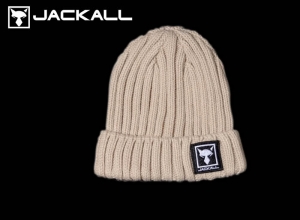 JACKALL RIBBED WATCH CAP Ecru