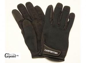 Carpenter Fishing Glove III Natural 3D Structure Type L-Black