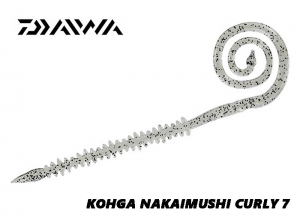 Summer Sale 30%OFF DAIWA Kohga Nakamushi Curly 7inch Squid ink clear