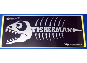 FISHERMAN Sticker-Dinosaur